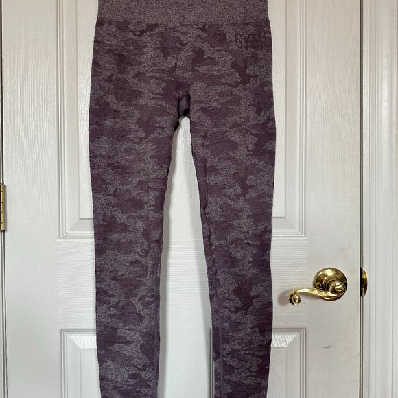 Gymshark Camo Seamless Leggings - Picture 2 of 3